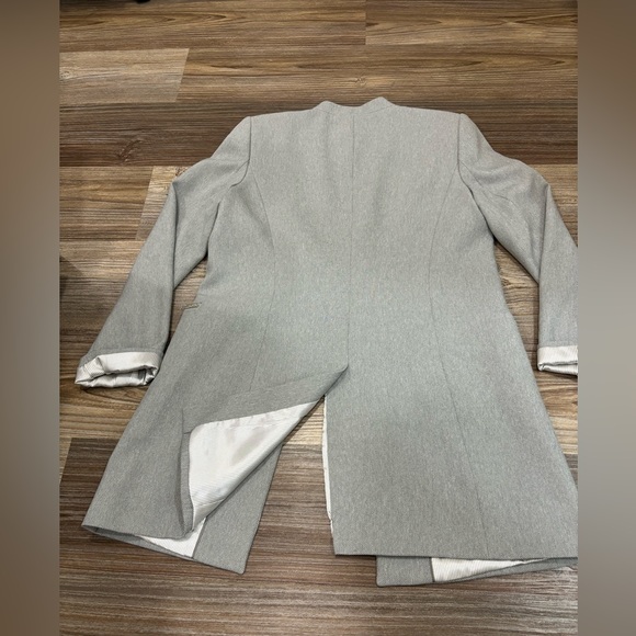Calvin Klein Light Grey Pant Suit Size 12 - Picture 7 of 16